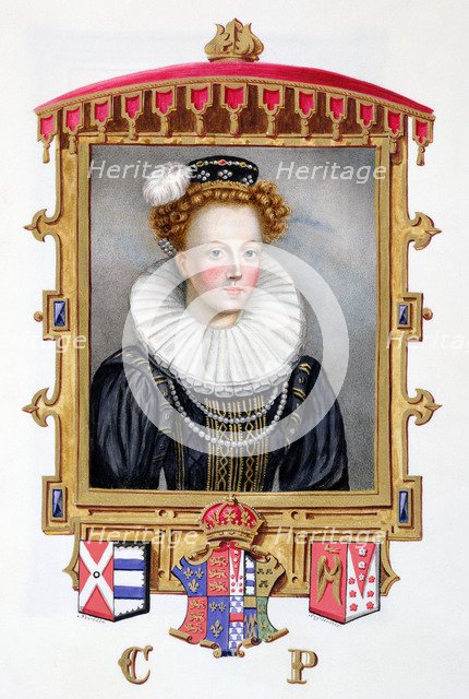 Katherine Parr, sixth wife and Queen of Henry VIII, (1825). Artist: Sarah, Countess of Essex