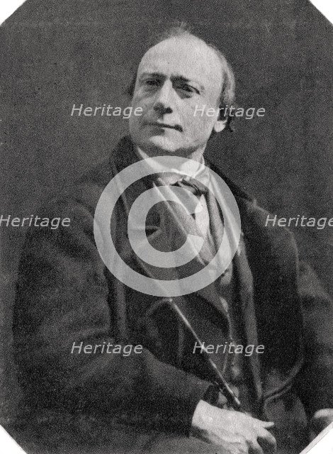 Theodore de Banville, French poet and writer, 1873. Artist: Unknown