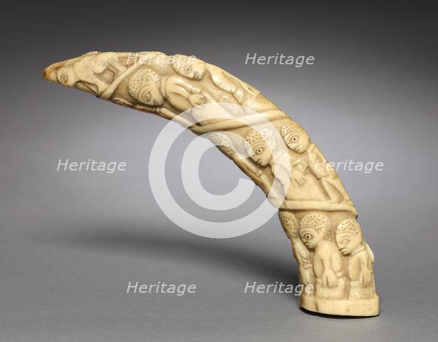 Carving, c. 1900. Creator: Unknown.