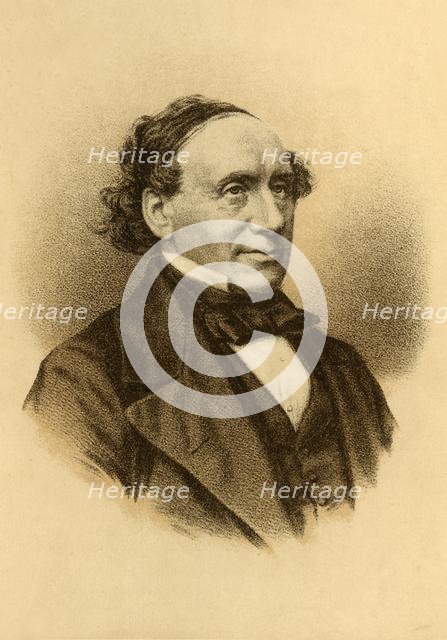'The Right Hon. James Whiteside, Lord Chief Justice of Ireland', c1850, (c1880). Creator: Mayal.