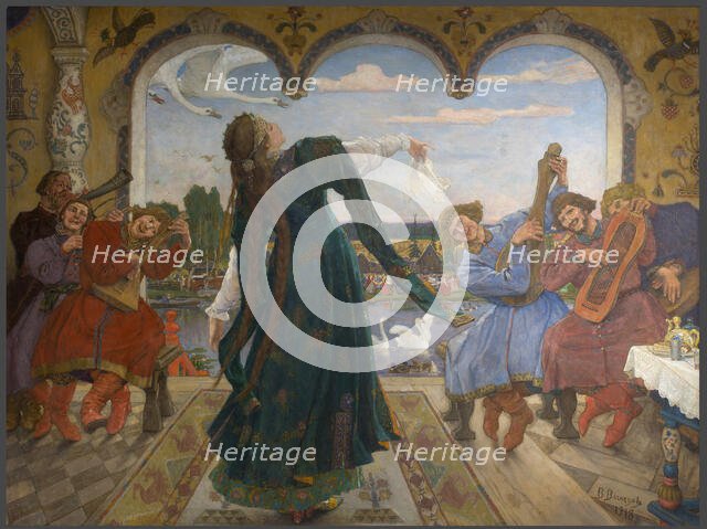 The Frog Princess, 1901-1918. Creator: Vasnetsov, Viktor Mikhaylovich (1848-1926).