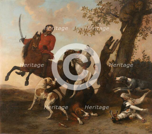 Bear Hunt, 1649. Creator: Paulus Potter.