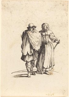 Beggar Couple, 17th century. Creator: Unknown.