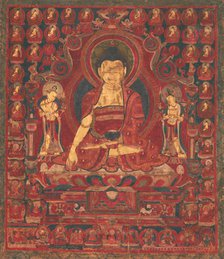 Buddha Shakyamuni as "Lord of the Munis", mid-17th century. Creator: Unknown.