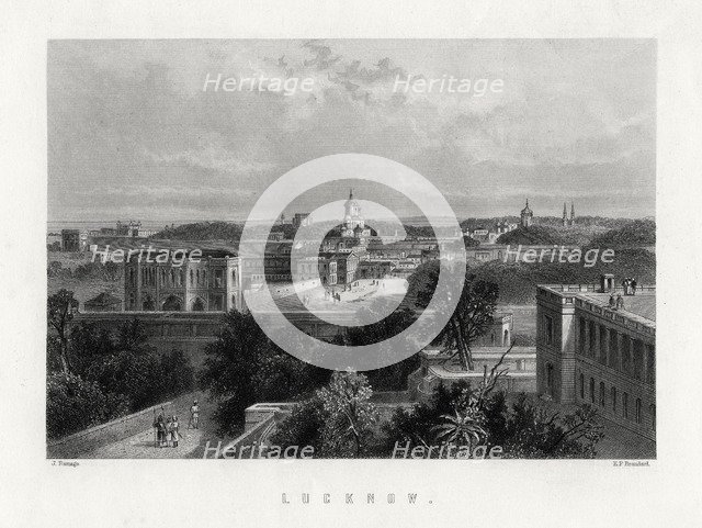 'Lucknow', Uttar Pradesh, India, 19th century. Artist: Edward Paxman Brandard