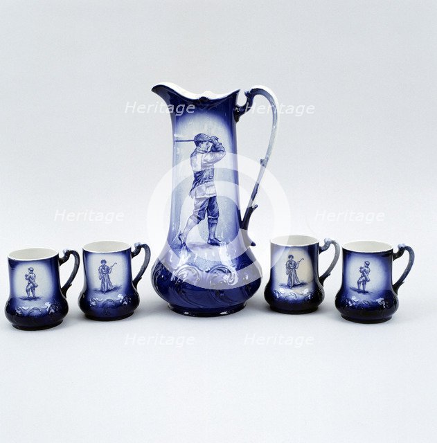 A group of Lennox ceramics, c1900. Artist: Unknown