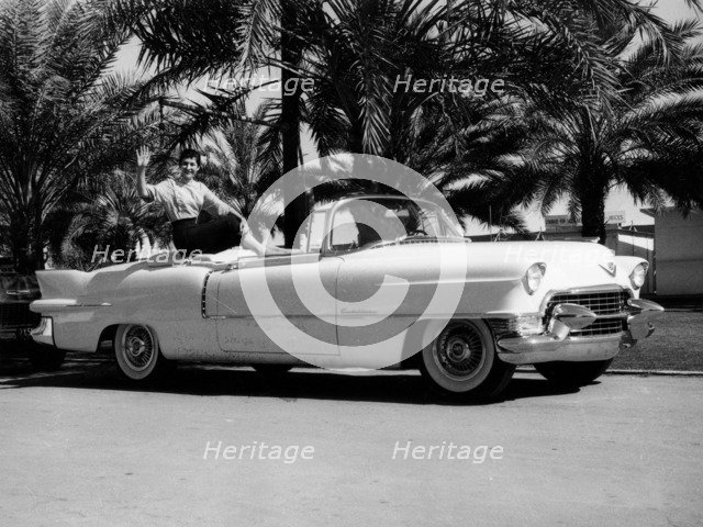 1955 Cadillac Eldorado convertible, (c1955?). Artist: Unknown