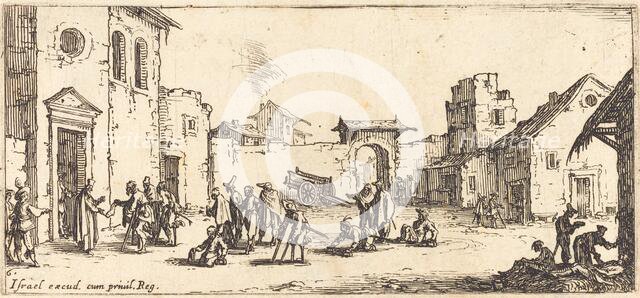 The Hospital, c. 1633. Creator: Jacques Callot.