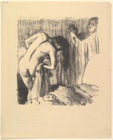 After the Bath III, 1891-92. Creator: Edgar Degas.