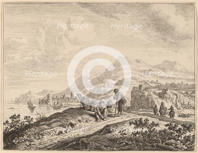 View of the River Rhine. Creator: Jan van Aken.