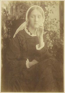 Mrs. Herbert Duckworth, 1872. Creator: Julia Margaret Cameron.