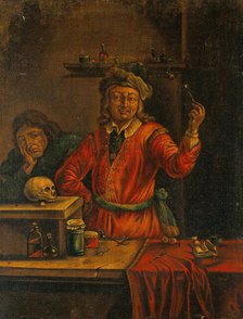 A surgeon who has extracted a tooth, c1680s. Creator: Teniers, David, 1610-1690 (After).