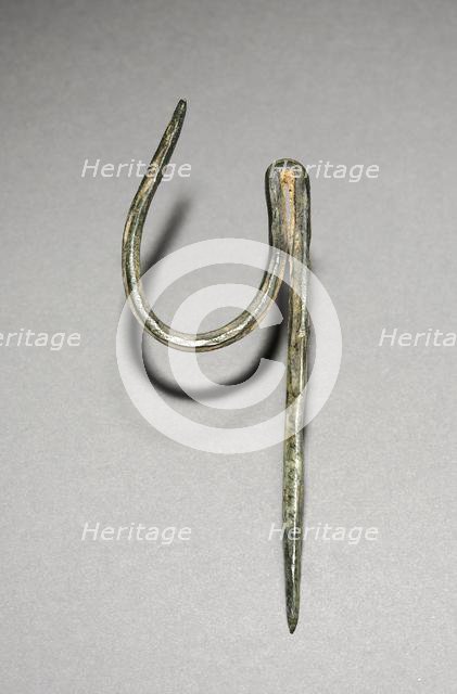 Topknot Pin, 918-1392. Creator: Unknown.