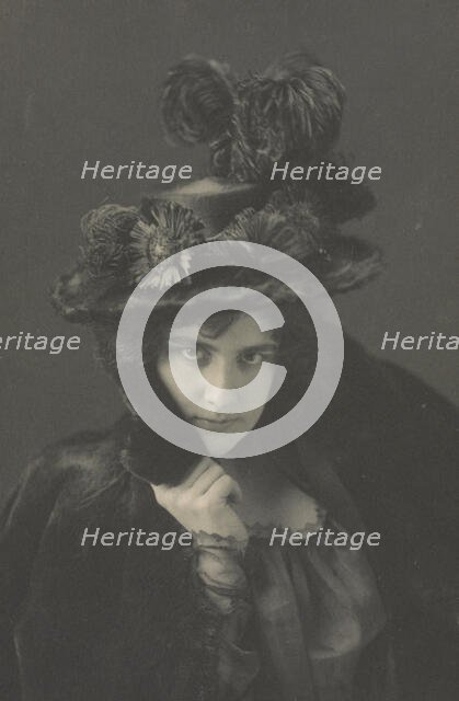 Miss Ethel Reed, c1895. Creator: Frances Benjamin Johnston.