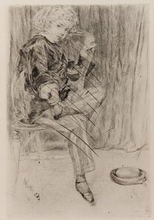 Arthur Haden, 1859. Creator: James Abbott McNeill Whistler.