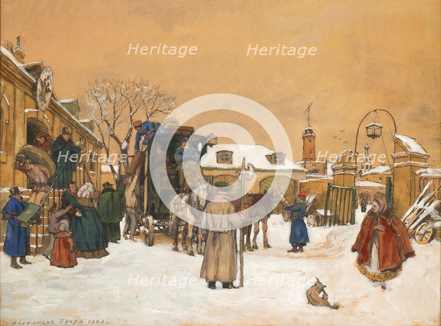 Before departure, 1920.