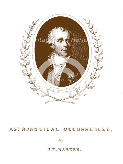 Pierre Simon Marquis de Laplace (1745-1827), .