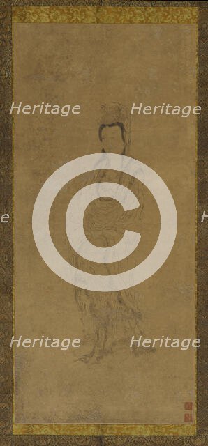 Standing Guanyin, 17th century. Creator: Zhang Hong.