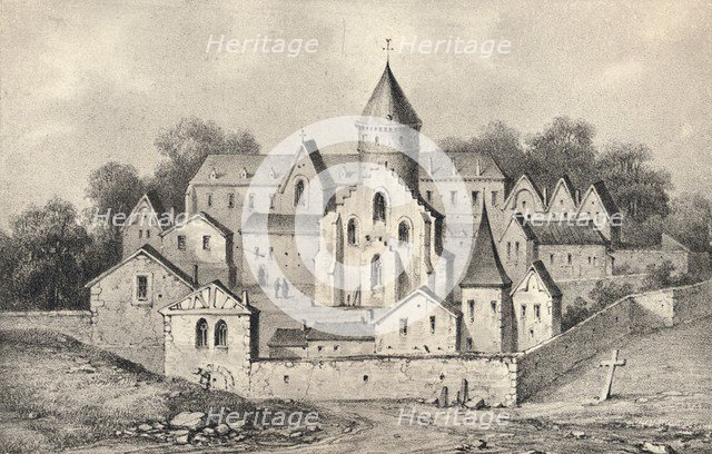 'The Abbey of St Antoine des Champs', 1915.  Artist: Unknown.
