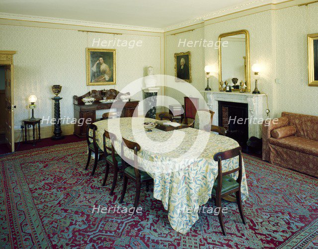 Down House Dining Room, c1990-2010. Artists: Unknown, Nigel Corrie.