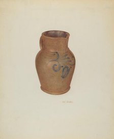 Pitcher, c. 1941. Creator: Carl Strehlau.