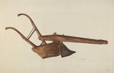 Plow, c. 1938. Creator: John Thorsen.