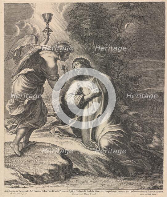 Christ on the Mount of Olives. Creator: Pieter de Bailliu.