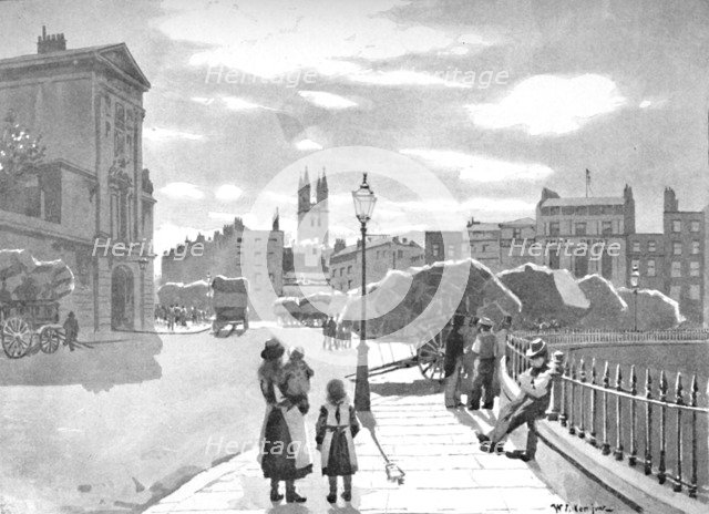 'Smithfield and St. Bartholomew's Hospital', 1891. Creator: William Luker.