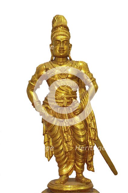 King Rajaraja I . Creator: Indian Art.