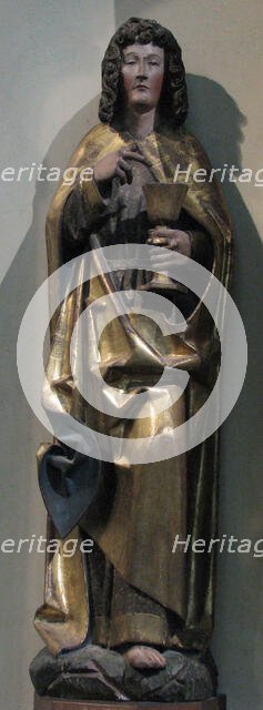 Saint John the Evangelist, German, 15th or 16th century. Creator: Unknown.