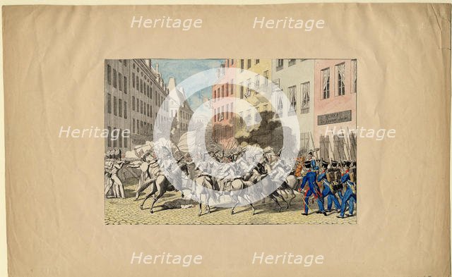 The July Revolution of 1830, 1830. Artist: Anonymous  