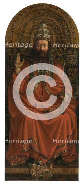 God Almighty, c1430s. Creator: Jan van Eyck.