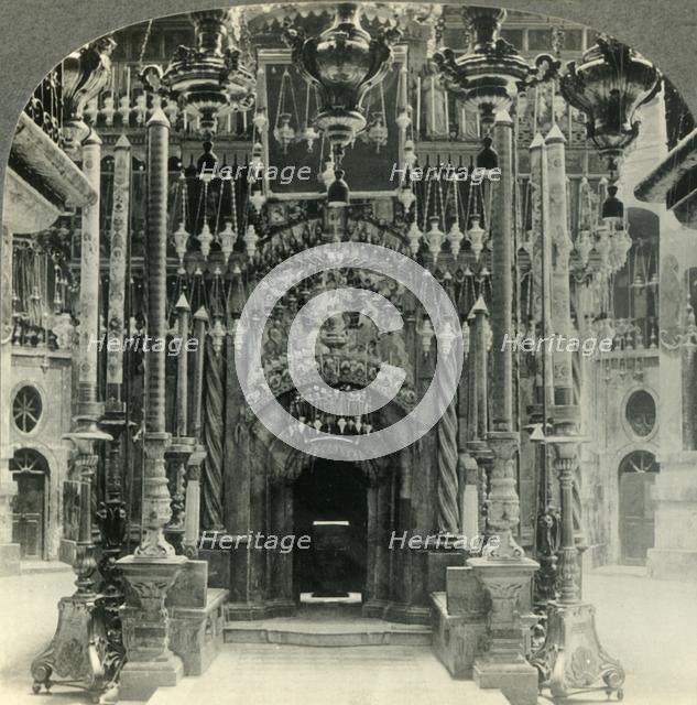 'The Holy Sepulchre, Jerusalem, Palestine', c1930s. Creator: Unknown.