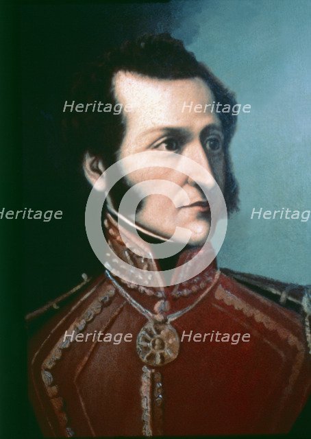 Antonio José de Sucre (1795-1830), political and hero of American independence.