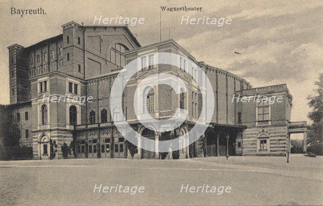 The Bayreuth Richard Wagner Theatre, 1900s.