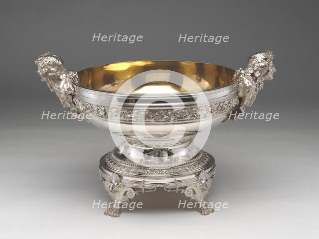 Punch Bowl, 1873. Creator: Tiffany & Co.