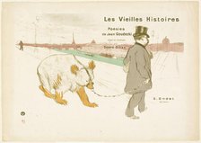 Cover and Frontispiece to Les Vieilles Histoires, 1893. Creator: Henri de Toulouse-Lautrec.