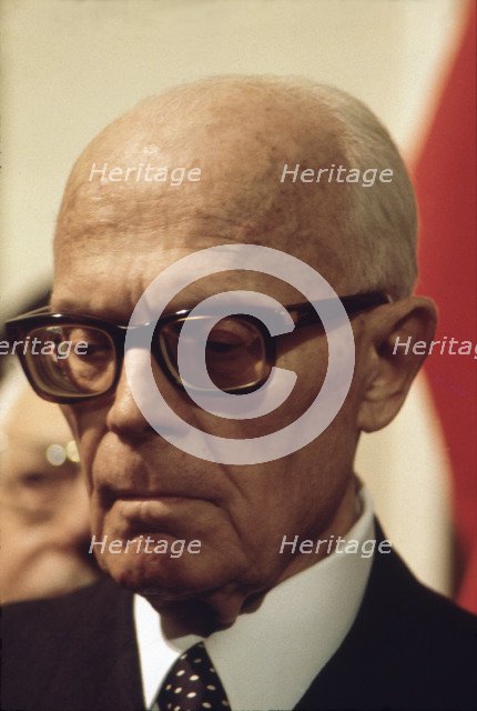 Sandro Pertini (1896-1990) President of the Italian Republic.