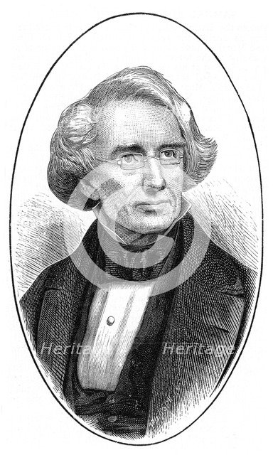 Samuel Finley Breese Morse, American artist and inventor, 1873. Artist: Unknown