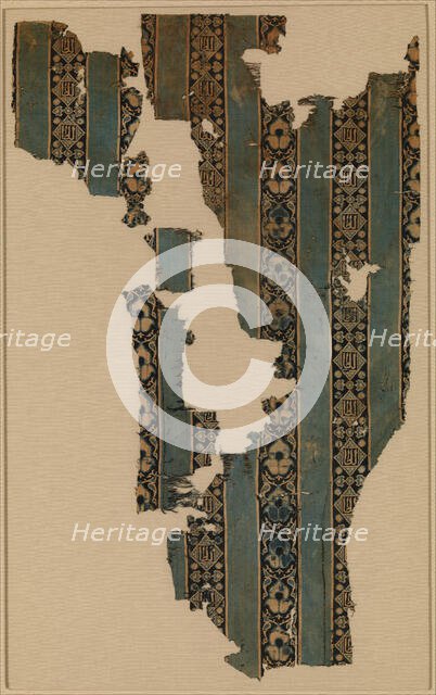 Textile Fragment, Egypt, 14th century. Creator: Unknown.