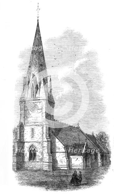 Faccombe Church, Hants., 1868. Creator: Unknown.