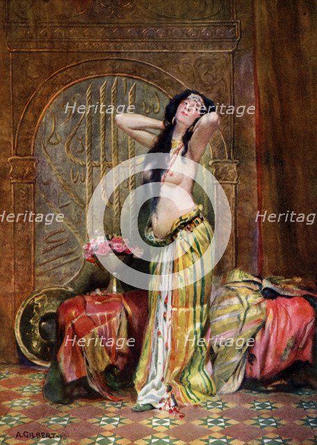 'Eastern Girl', 1908-1909.Artist: Albert Gilbert