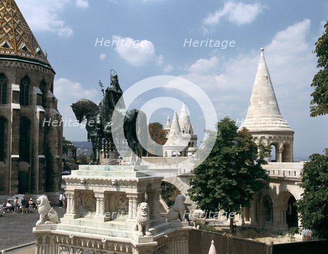 Fishermen's Bastion, Budapest, Hungary.