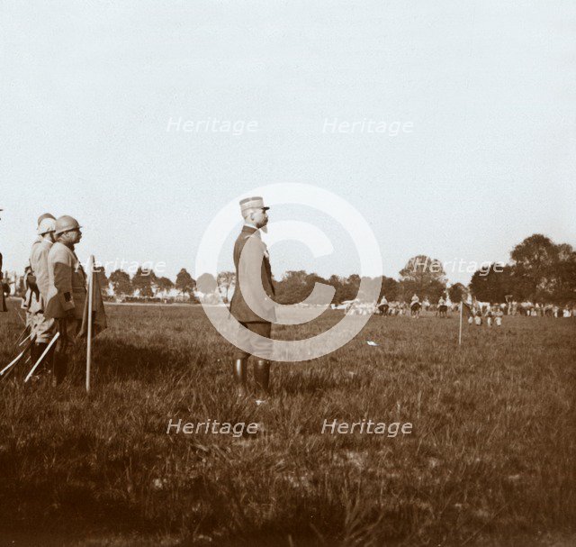 General Henri Gouraud, Chalons, Marne, northern France, c1914-c1918.  Artist: Unknown.