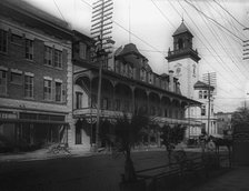 Hotel Duval and Post Office, Jacksonville, Fla., c1904. Creator: Unknown.