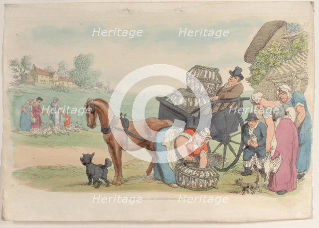 Plate 17, from "World in Miniature", 1816., 1816. Creator: Thomas Rowlandson.