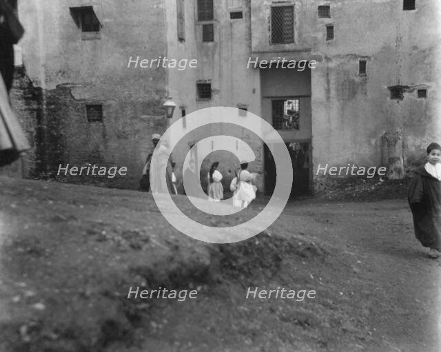 Travel views of Morocco, 1904. Creator: Arnold Genthe.