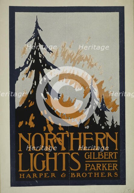 Northern lights, c1895 - 1911. Creator: Unknown.