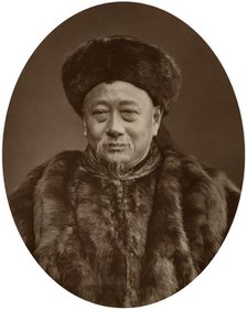 Kuo Sung-Tao, first Chinese envoy to Great Britain, 1880.Artist: Lock & Whitfield