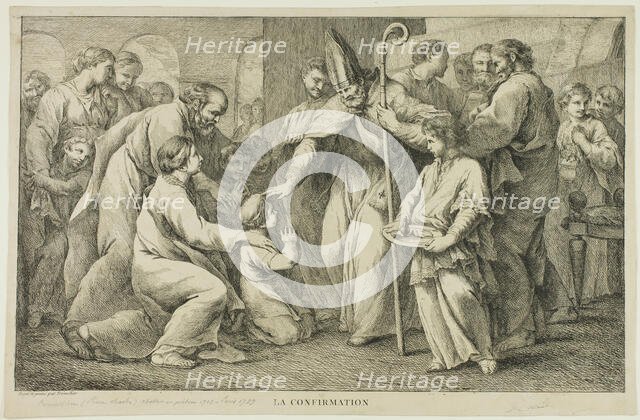 The Confirmation, n.d. Creator: Pierre Charles Trémolières.